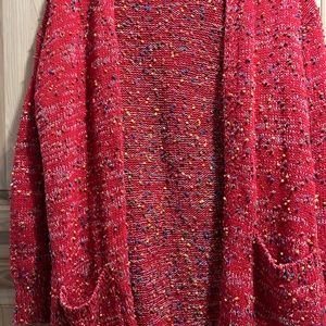 Blakeley confetti cardigan. One size